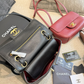 CEM310 New arrive fashion black white red brown bag for woman hands bag beautiful gift to choose gift 20cm