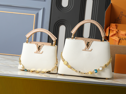 LEM511 New arrive fashion white bag for woman beautiful gift to choose gift size to choose 2 size