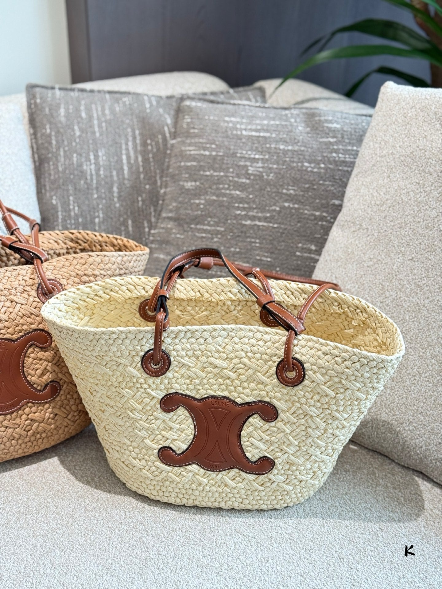 CLEM09 New Designer Summer Romantic Fashion Beach Tote Bag 25×30CM