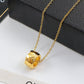 CEM233 New Arrive Fashion Diamond-patterned Necklace Necklce for Woman Titanium Steel Material Jewelry To Choose Gift
