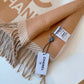 CEM178 inter scarf Shawl designer scarf women plaid cashmere long tassels soft sjaal brown scarves for women scarf man winter warm breathable simple style 45*180cm