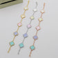 VEM35 New trendy four-leaf clover bracelet - exquisite sophisticated exclusive flattering versatile accessory