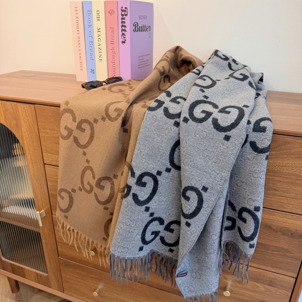 GEM193 new arrive  Hot sale brown grey color fashion beautiful  scarf  for woman gift  to choose size 180*60cm