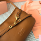 MIU04 New arrive fashion brown pink black beige color bag for woman beautiful gift to choose size  32*18cm