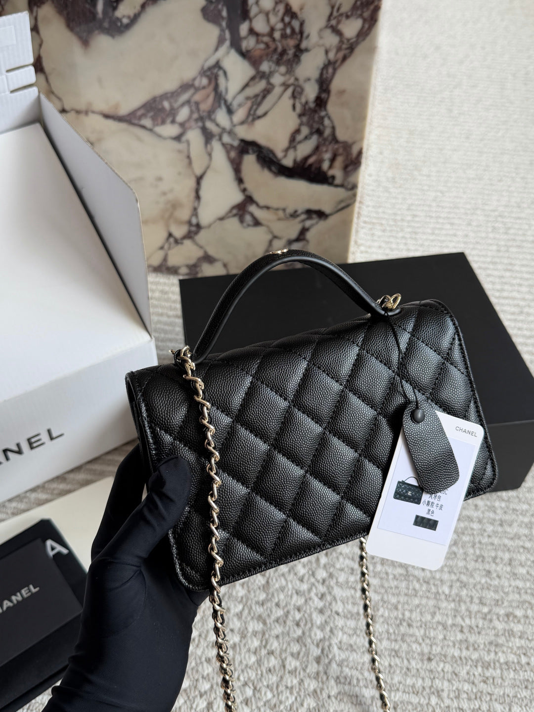 CEM282 New arrive fashion  black bag for woman hands bag beautiful gift to choose gift 19 x10cm