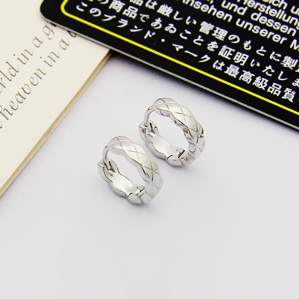 CEM241 New Arrive Fashion Love Rhombus Earring for Woman Jewelry To Choose Gift