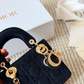 DEM347 New arrive fashion black red orange white blue color bag for woman beautiful gift to choose 17cm
