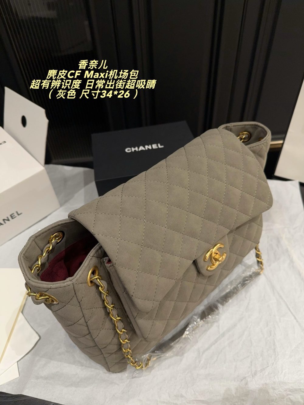 CEM304 New arrive fashion black brown khaki coffee grey bag for woman hands bag beautiful gift to choose gift 34*26cm