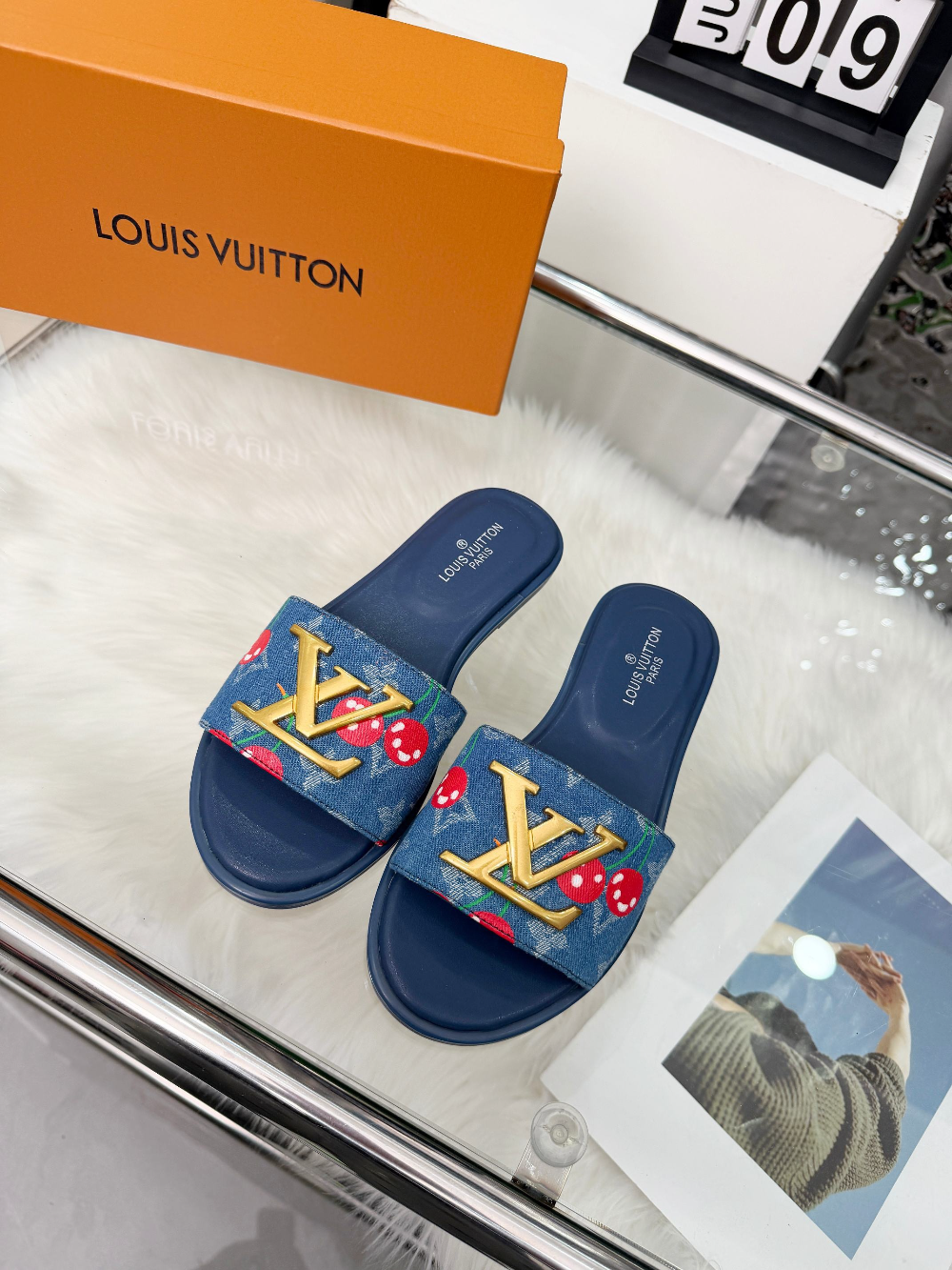 LEM535 New arrive fashion black brown blue shose for woman beautiful Slippers gift to choose