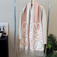 LOEM03 new arrive  Hot sale pink black color fashion beautiful  scarf  for woman gift  to choose size 180*45cm