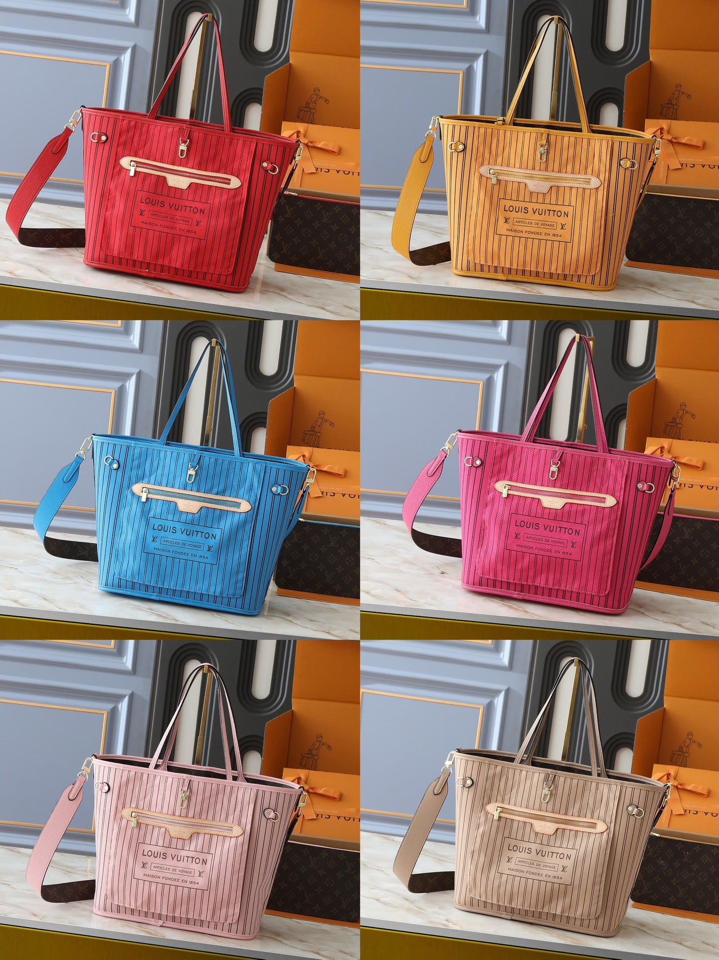 LEM366 New arrive fashion double-sided design bag Hobo bags for woman beautiful gift to choose gift 31 x 28 x 14cm