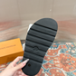 LEM454 Designer women Slippers sandals shoes for women mix color shoes high quality size 4.5cm