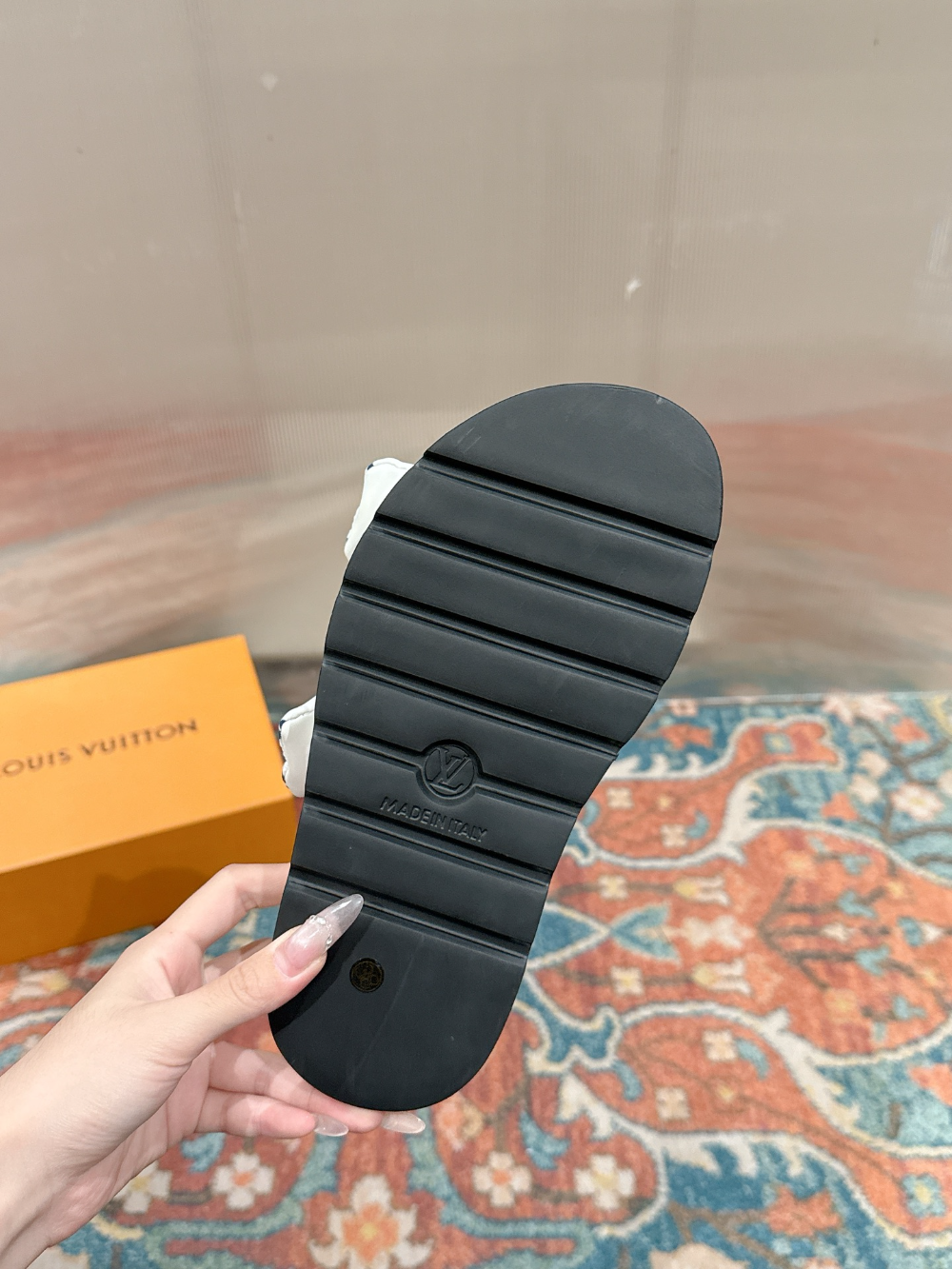 LEM454 Designer women Slippers sandals shoes for women mix color shoes high quality size 4.5cm