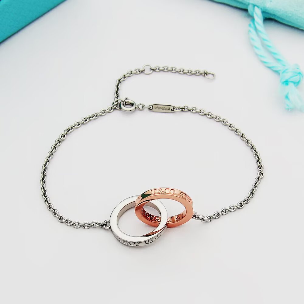 TEM18 designer bracelet luxury jewlery designer for women stainless steel bangle T braclet womens bracelet