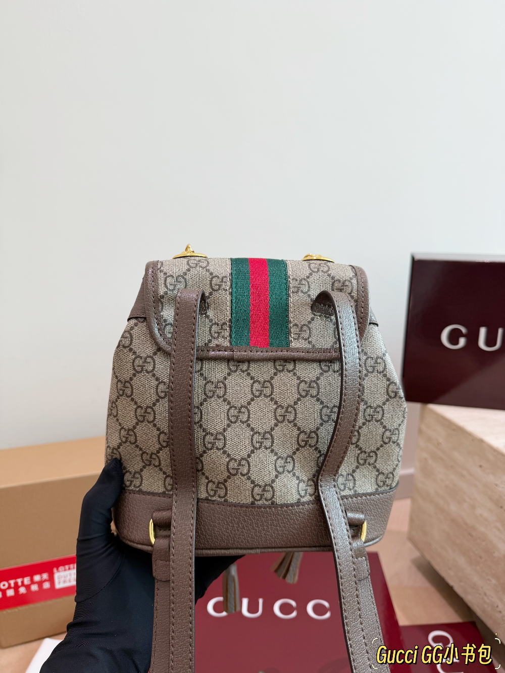 GEM223 New arrive fashion brown color bag for woman beautiful gift to choose size 20*22cm