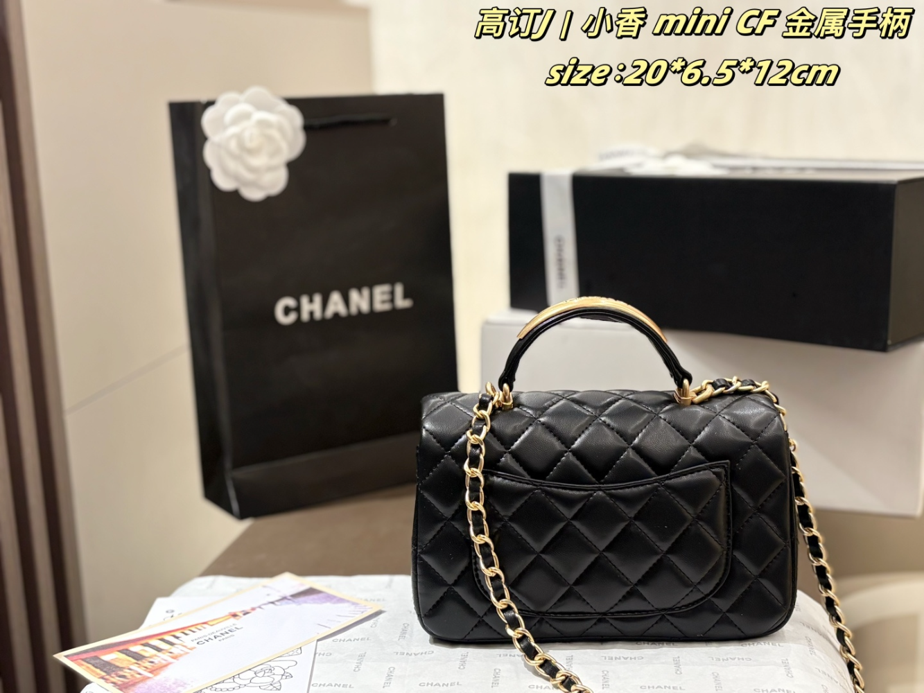 CEM266 New arrive fashion black white red   pink brown gray bag for woman hands bag beautiful gift to choose gift 20*6.5*12cm