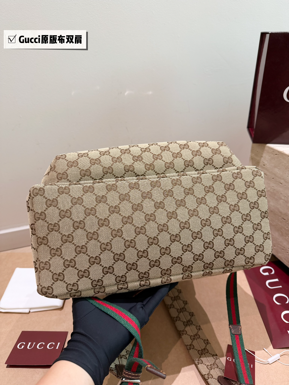 GEM250 New arrive fashion khaki bag for woman hands bag beautiful gift to choose gift 34*42cm