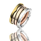 BR20  Hot Sale Fashion Rings for Women Men Jewelry Couples Cubic Zirconia Wedding Rings Bague Femme