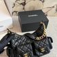 CEM311 New arrive fashion black bag for woman hands bag beautiful gift to choose gift 23*14cm