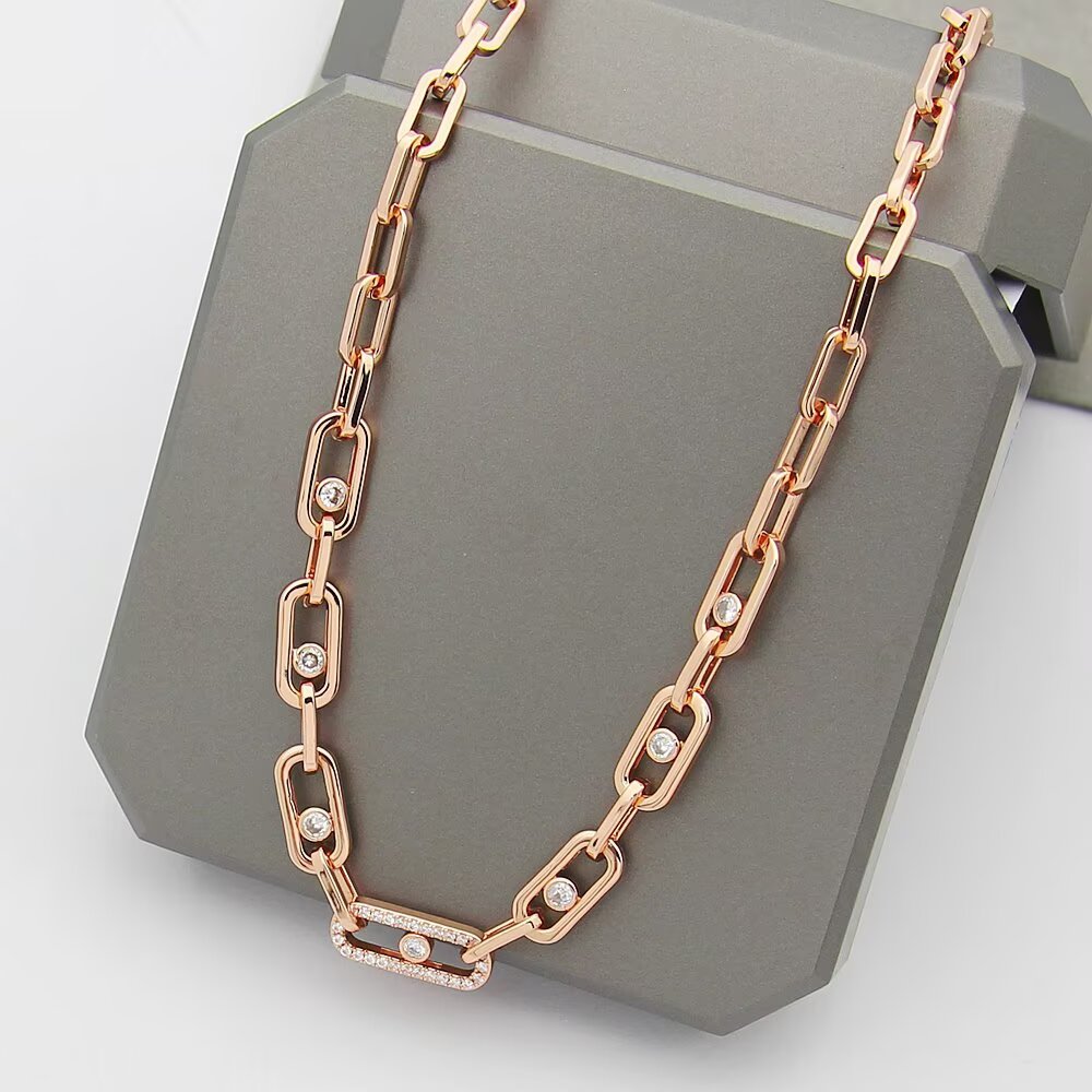 MEN17 Luxury necklace elegant necklaces designer necklaces womeng silver chains top quality pendant charm jewellery