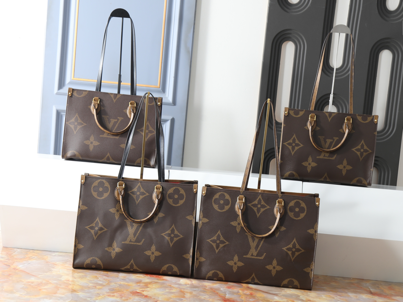 LEM435 New arrive fashion brown bag for woman hands bag beautiful gift to choose gift 4 size