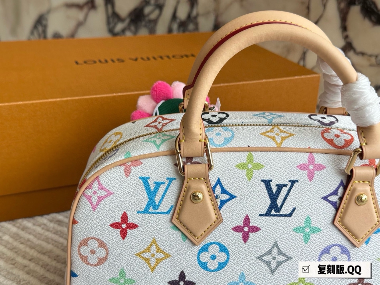 LEM517 New arrive fashion white brown bag for woman hands bag beautiful gift to choose gift 27*19cm
