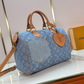LEM618 New arrive fashion blue pink bag for woman hands bag beautiful gift to choose gift 30*21*17cm