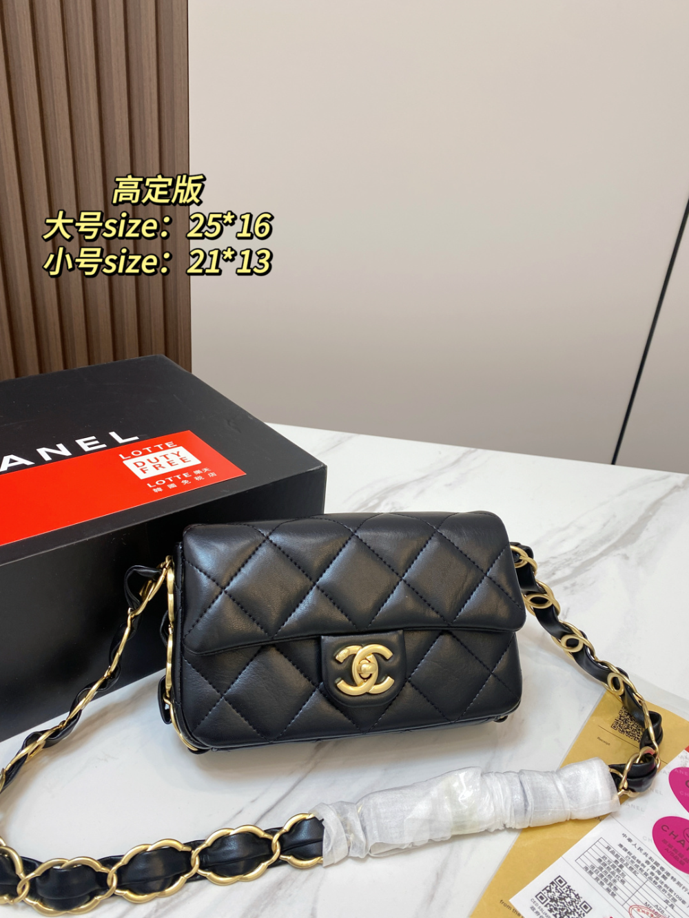 CEM391 New arrive fashion black white red color bag for woman beautiful gift to choose 2 size