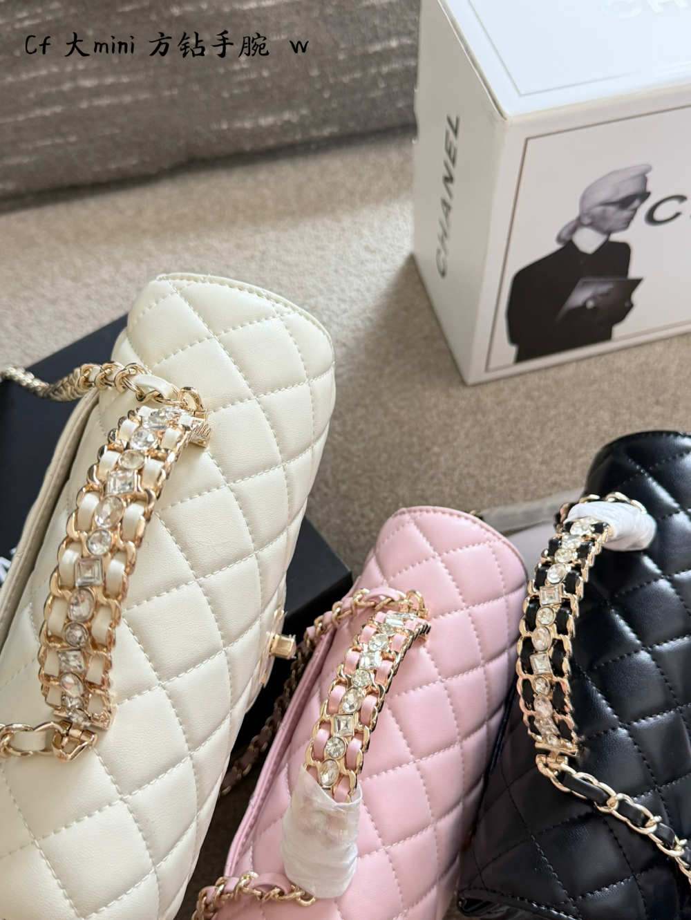 CEM479 New arrive fashion pink black white bag for woman hands bag beautiful gift to choose gift 13×20×9cm