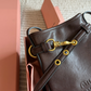 MIU03 New arrive fashion black brown color bag for woman beautiful gift to choose gift size to choose 18*17cm