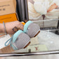 LEM381 Designer Shoes trainer women Sneakers shoes for women pink brown green color high quality size 35 to 41
