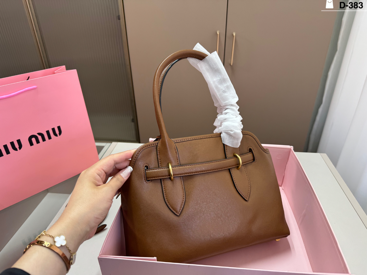 MIU07 New arrive fashion black brown coffee beige bag for woman hands bag beautiful gift to choose gift 30*21cm