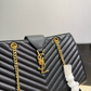 YLEM14 New arrive fashion black color bag for woman beautiful gift to choose size 32*23cm