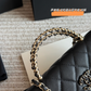 CEM393 New arrive fashion black white light blue silver khaki pink caramel color bag for woman beautiful gift to choose size 19*10cm