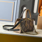 LEM433 New arrive fashion black brown bag for woman hands bag beautiful gift to choose gift 25.0 x 13.0 x 10.0 cm