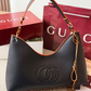 GEM276  New arrive fashion black brown red orange khaki bag for woman hands bag beautiful gift to choose gift 42x19cm
