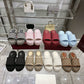 GEM144 Designer Shoes women Sandals for women pink black blue color shoes high quality size 35 to 41