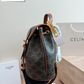 CLEM52 New arrive fashion brown bag for woman hands bag beautiful gift to choose gift  17*21cm