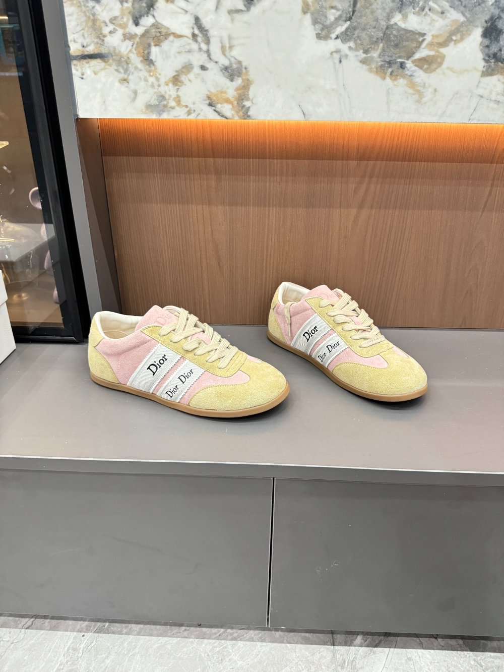 DEM326 Womens  men  Shoes Fashion Female Luxury Designer yellow Ladies shoes size 35-45