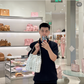 MCM05 New arrive fashion white black  pink brown bag for woman hands bag beautiful gift to choose gift 22*26cm