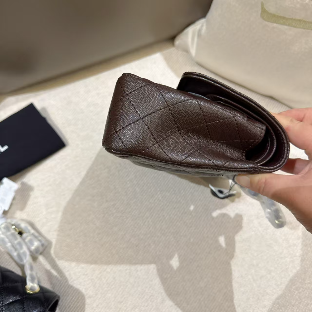 CEM485 New arrive fashion black coffee bag for woman hands bag beautiful gift to choose gift 25 cm