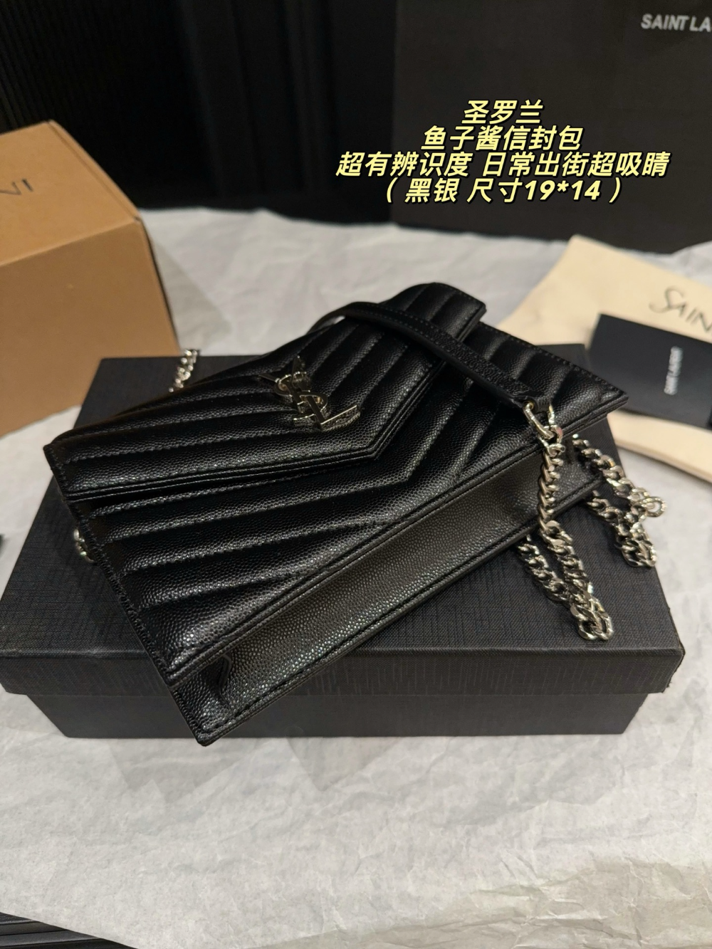 SEM11 New arrive fashion black bag for woman hands bag beautiful gift to choose gift 23*15cm