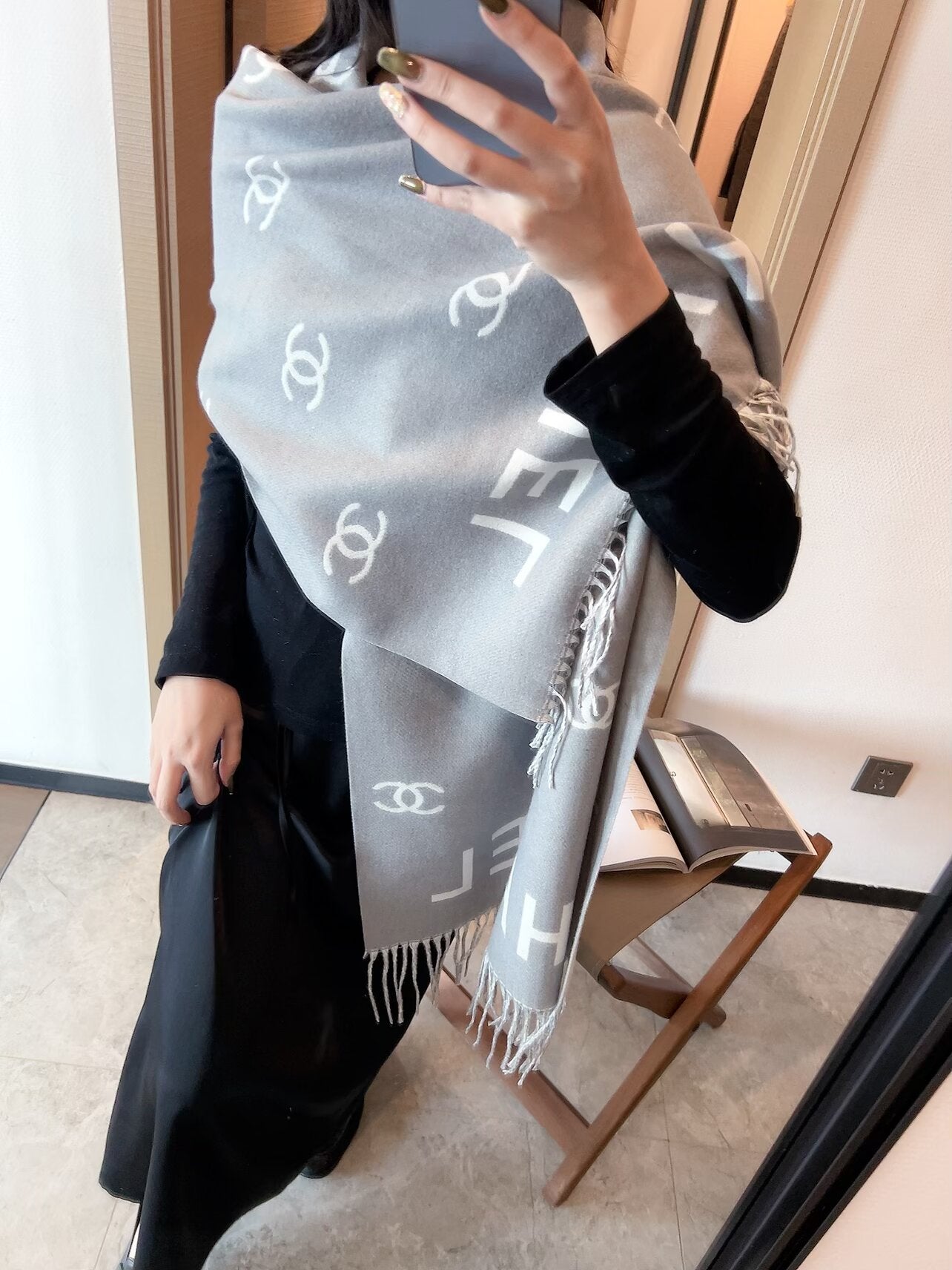 CEM180 Designer Women Mens Designers  Scarf Shawls Brand Scarves Pashmina Winter  Cashmere Big Wraps Christmas Gift SIZE 180*60