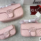 GEM269 New arrive fashion black blue pink white bag for woman hands bag beautiful gift to choose gift 3 size