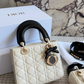 DEM351 New arrive fashion black color bag for woman beautiful gift to choose 2 size
