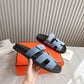 HEM102 Designer women Slippers sandals shoes for women mix color shoes high quality size 35 to 42
