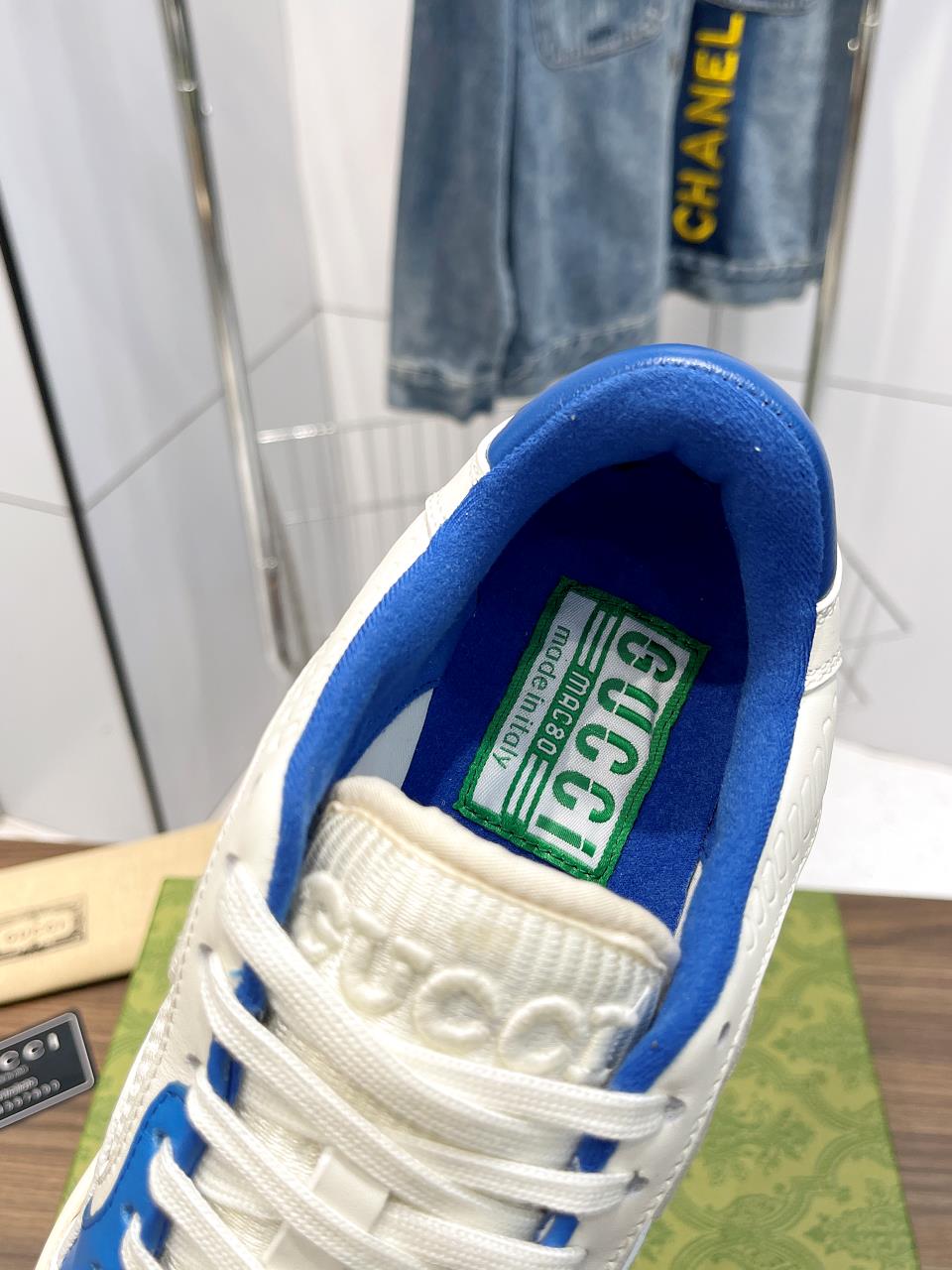 GEM115 Designer Casual shoes for Men flat sneakers lows skateboard shoe Triple black blue Active Laser fashion mens womens outdoor trainer