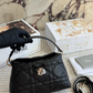 DEM387 New arrive fashion pink black white bag for woman hands bag beautiful gift to choose gift  23*14cm