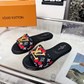 LEM535 New arrive fashion black brown blue shose for woman beautiful Slippers gift to choose