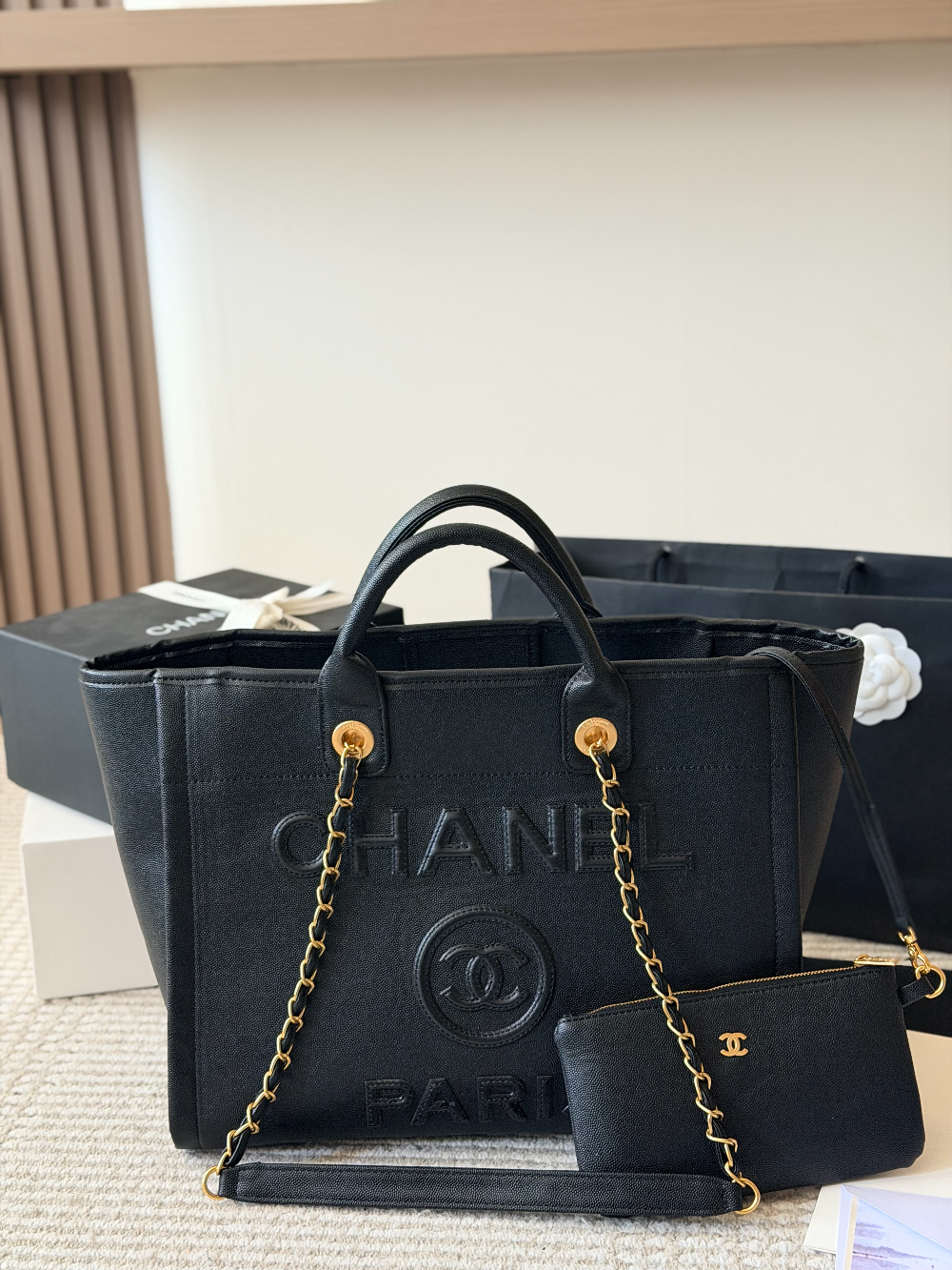 CEM472 New arrive fashion black color bag for woman beautiful gift to choose  39*31cm